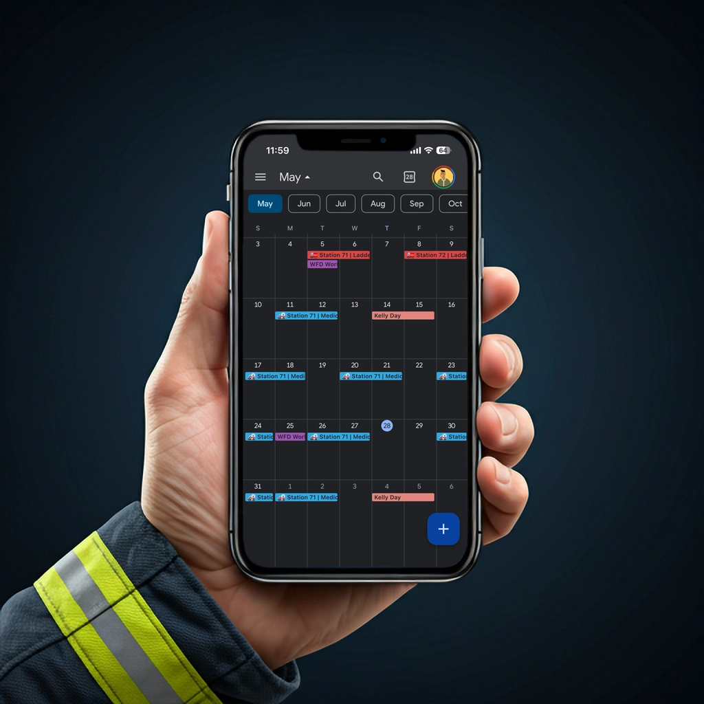 Firefighter Calendar Sync